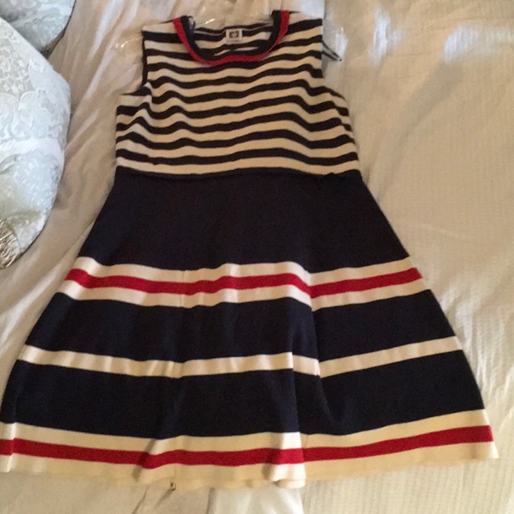 Anne Klein summer sweater knit dress